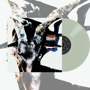 Slipknot Iowa  2LP Clear Vinyl Coke Bottle Green