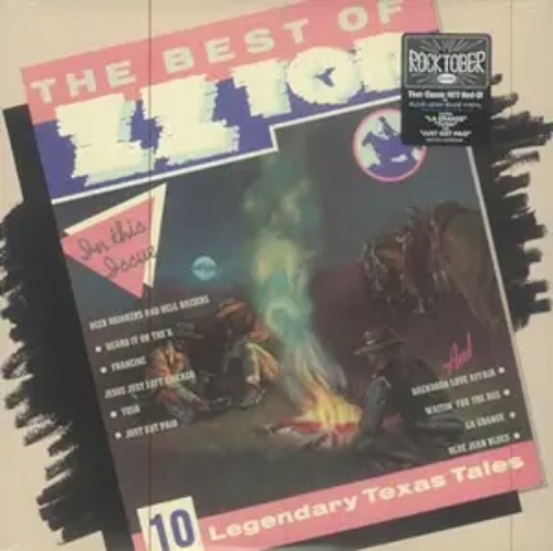 Zz Top The Best Of Zz Top Translucent Blue Vinyl