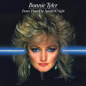 BOnnie Tyler Faster Than The Speed Of Night Red Vinyl Import