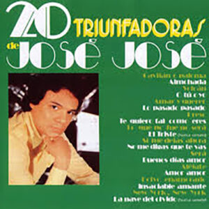 Jose Jose 20 Triunfadoras 2LP Sony Import