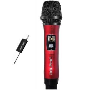 Dolphin MCX-11 Red Wireless Microphone And Receiver USB