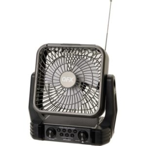 QFX R-53 Solar Rechargable AM-FM