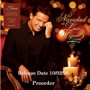 Luis Miguel Navidades 20th Anniversary Red LP