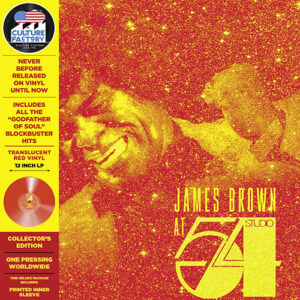 James Brown At Studio 54 New York city colored vinyl red