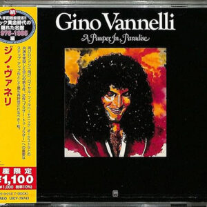 Gino Vanelli A Pauper In Paradise Limited Edition Japan Import