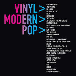 Vinyl Modern Pop Various Vinyl Modern Pop 2LP
