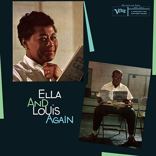 Ella Fitzgerald Ella & Louis Again 2LP Verve Acoustic sou