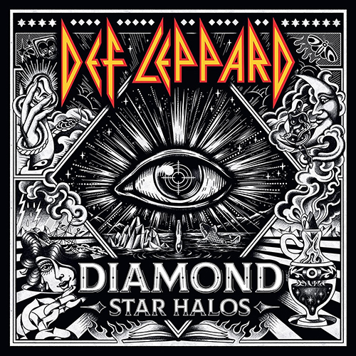 Def Leppard Diamond Star Halos 2LP Limited Edition