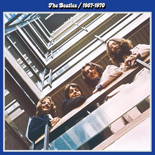 The Beatles 1967-1970 3LP Colored Vinyl Blue Album