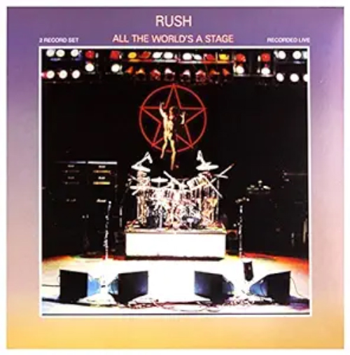 Rush All The World's A Stage 2LP Recorded Live