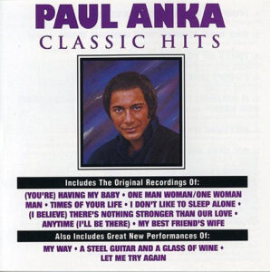 Paul Anka Clasic Hits 1 LP 1 DVD