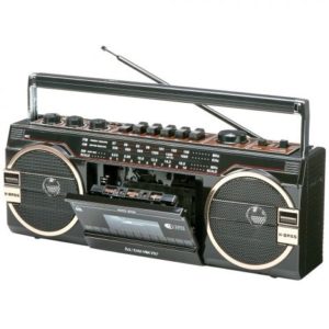 Audiobox RxXC25BT Blk Cass Player Recorder AM/FM