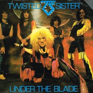 Twisted Sister Under The Blade  2LP Colored Vinyl Silver
