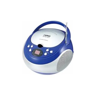 Emerson EPB-3000 Blue CD Player Bolita AM-FM