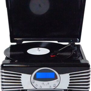 Victor Vhrp-1400-BK Tocadiscos AM-FM,CD,BT,USB