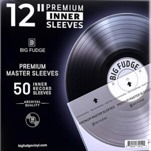 Big Fudge Inner Record Sleeves 50 Free Anti-Static