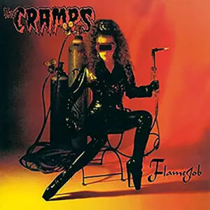 The Cramps Flamejob music On Vinyl Colored Blue